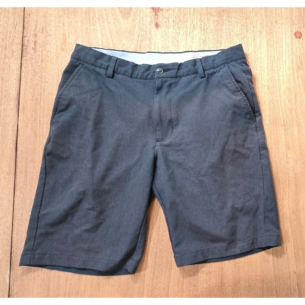 Greg Norman 32 Mens Gray Shorts‎ Golf Casual Flat Front Walking Lightweight
